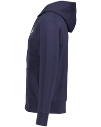 Gant Sweatjacke mit Kapuze GRAPHIC Dunkelblau/Blau