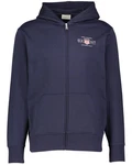 Gant Sweatjacke mit Kapuze GRAPHIC Dunkelblau/Blau