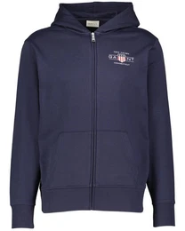 Sweatjacke Herren Sweatjacke mit Kapuze GRAPHIC (1-tlg)