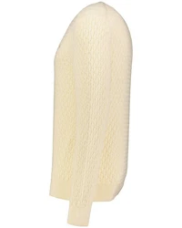 Gant Strickpullover Creme/Gelb/Khaki/Beige/Weiß