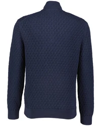 Gant Strickjacke Dunkelblau/Blau/Hellblau