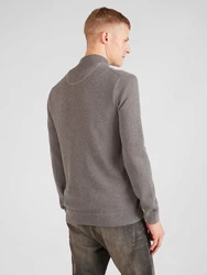 GANT Strickjacke grau/wei