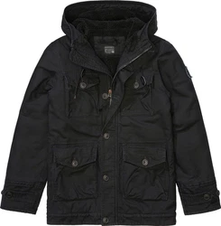 Forvert Winterjacke Observer Schwarz/Grau/Dunkelblau