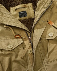 Forvert Winterjacke Observer Khaki/Braun/Dunkelgrün