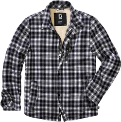 Brandit Classic Sherpa Jacket (1-St) Blau/Schwarz/Hellblau/Dunkelblau/Dunkelgrau
