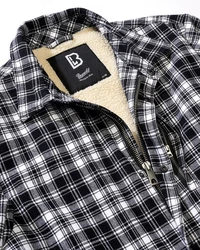 Brandit Classic Sherpa Jacket (1-St) Blau/Schwarz/Hellblau/Dunkelblau/Dunkelgrau