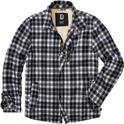 Brandit Classic Sherpa Jacket (1-St) Blau/Schwarz/Hellblau/Dunkelblau/Dunkelgrau