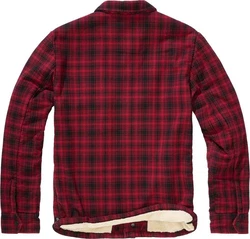Brandit Classic Sherpa Jacket (1-St) Dunkelrot/Rot