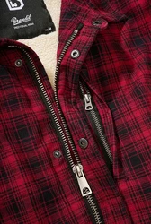 Brandit Classic Sherpa Jacket (1-St) Dunkelrot/Rot
