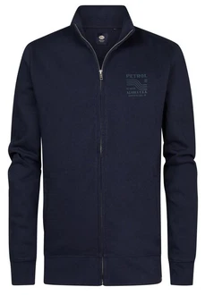 Petrol Industries Sweatjacke Jacke Dunkelblau/Blau