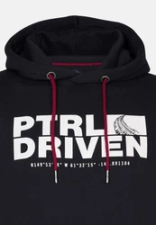 Petrol Industries Hoodie Kapuzenpullover Rosa/Orange/Braun/Lila
