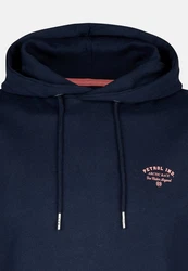 Petrol Industries Hoodie Sweatshirt mit Aufdruck (Portage) Dunkelblau/Blau
