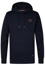 Petrol Industries Hoodie Sweatshirt mit Aufdruck (Portage) Dunkelblau/Blau
