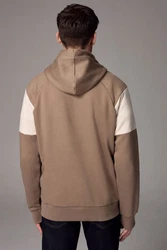 Next Kapuzensweatshirt Hoodie Meliertes/Blockfarben
