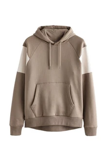 Next Kapuzensweatshirt Hoodie Meliertes/Blockfarben Next Kapuzensweatshirt Hoodie Meliertes/Blockfarben