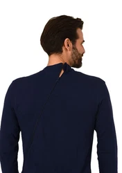 Normann Care Pyjama Herren Pflegeoverall Einteiler 