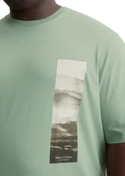 Marc O'Polo T-Shirt Dunkelgrün/Türkis/Schwarz/Grün