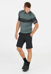 ENDURANCE Radhose Benal 2-in-1-Design Schwarz/Grün/Grau/Dunkelblau/Dunkelgrau