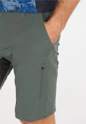 ENDURANCE Radhose Benal 2-in-1-Design Dunkelgrün/Türkis/Grün/Blau