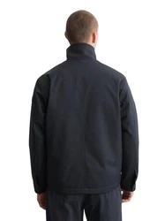 Marc O'Polo Outdoorjacke Micro-Twill Dunkelblau/Dunkelgrau/Grau