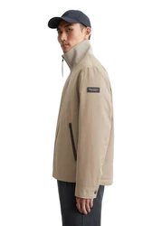 Marc O'Polo Outdoorjacke Micro-Twill Beige/Khaki/Braun
