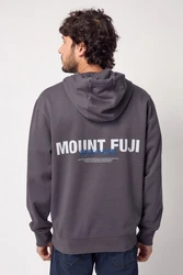 Next Kapuzensweatshirt Hoodie mit Grafik-Print Dunkelgrau/Schwarz/Grau/Hellgrau