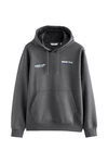 Next Kapuzensweatshirt Hoodie mit Grafik-Print Dunkelgrau/Schwarz/Grau/Hellgrau