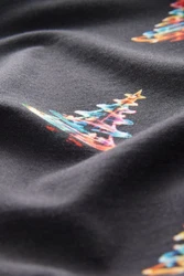 Next Poloshirt Polo-Shirt im weihnachtlichen Print Schwarz/Dunkelgrau/Dunkelblau/Blau