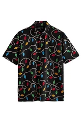 Next Poloshirt Polo-Shirt im weihnachtlichen Print Mischfarben/Schwarz/Grau