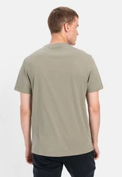 camel active Henleyshirt Dunkelgrün/Khaki
