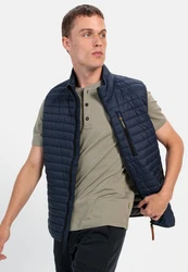 camel active Henleyshirt Dunkelgrün/Khaki
