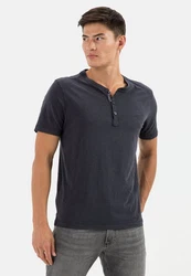 camel active Henleyshirt Dunkelblau/Grau/Dunkelgrau/Hellblau