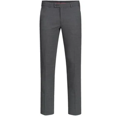 GREIFF Anzughose Corporate Hose Herren MODERN WITH 37.5 Schwarz