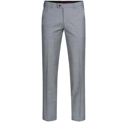 GREIFF Anzughose Corporate Hose Herren Modern WITH 37.5 Hellgrau (60)