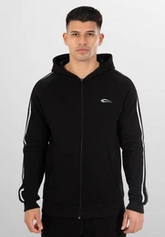 Outdoorjacke Miran, Regular Fit Pullover mit groer Kapuze Logo, Langarm Hoody -