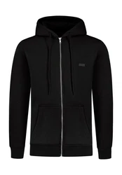 Smilodox Outdoorjacke Nico Regular Fit Kapuzenpullover Schwarz