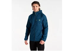 Dare2b Strickfleecejacke Torrek Mountain Pro Midlayer Blau/Türkis/Hellblau