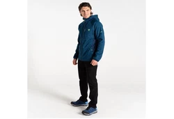 Dare2b Strickfleecejacke Torrek Mountain Pro Midlayer Blau/Türkis/Hellblau
