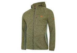 Dare2b Strickfleecejacke Torrek Mountain Pro Midlayer Dunkelgrün/Grün