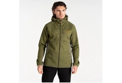 Dare2b Strickfleecejacke Torrek Mountain Pro Midlayer Dunkelgrün/Grün