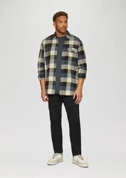 s.Oliver Kurzarmshirt T-Shirt Logo Dunkelgrau/Grau/Dunkelblau