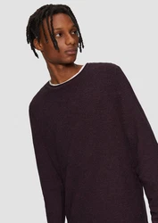 QS Pullover aubergine
