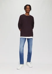 QS Pullover aubergine