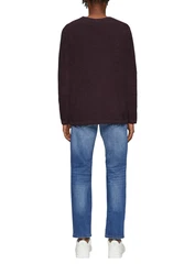 QS Pullover aubergine