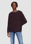 QS Pullover aubergine