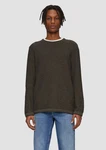 QS Pullover Dunkelgrün/Khaki/Grün