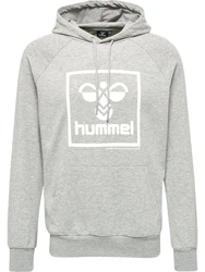 hummel Kapuzenpullover Isam 2.0 Grau/Beige/Dunkelgrau/Braun