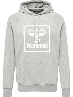hummel Kapuzenpullover Isam 2.0 Grau/Beige/Dunkelgrau/Braun