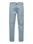 SELECTED HOMME Chinohose New Miles Hellblau/Blau/Grau