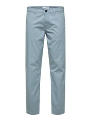 SELECTED HOMME Chinohose New Miles Hellblau/Blau/Grau
